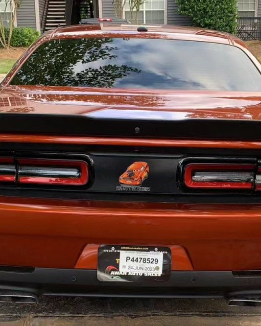 Dodge Challenger Taillight Divider Badge/Design your own